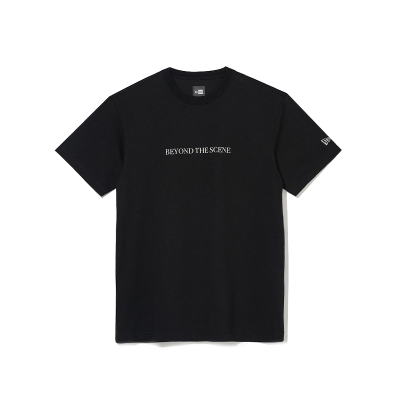 BTS x New Era 防彈少年 黑色 LOGO 短T NE12579910 [EW]