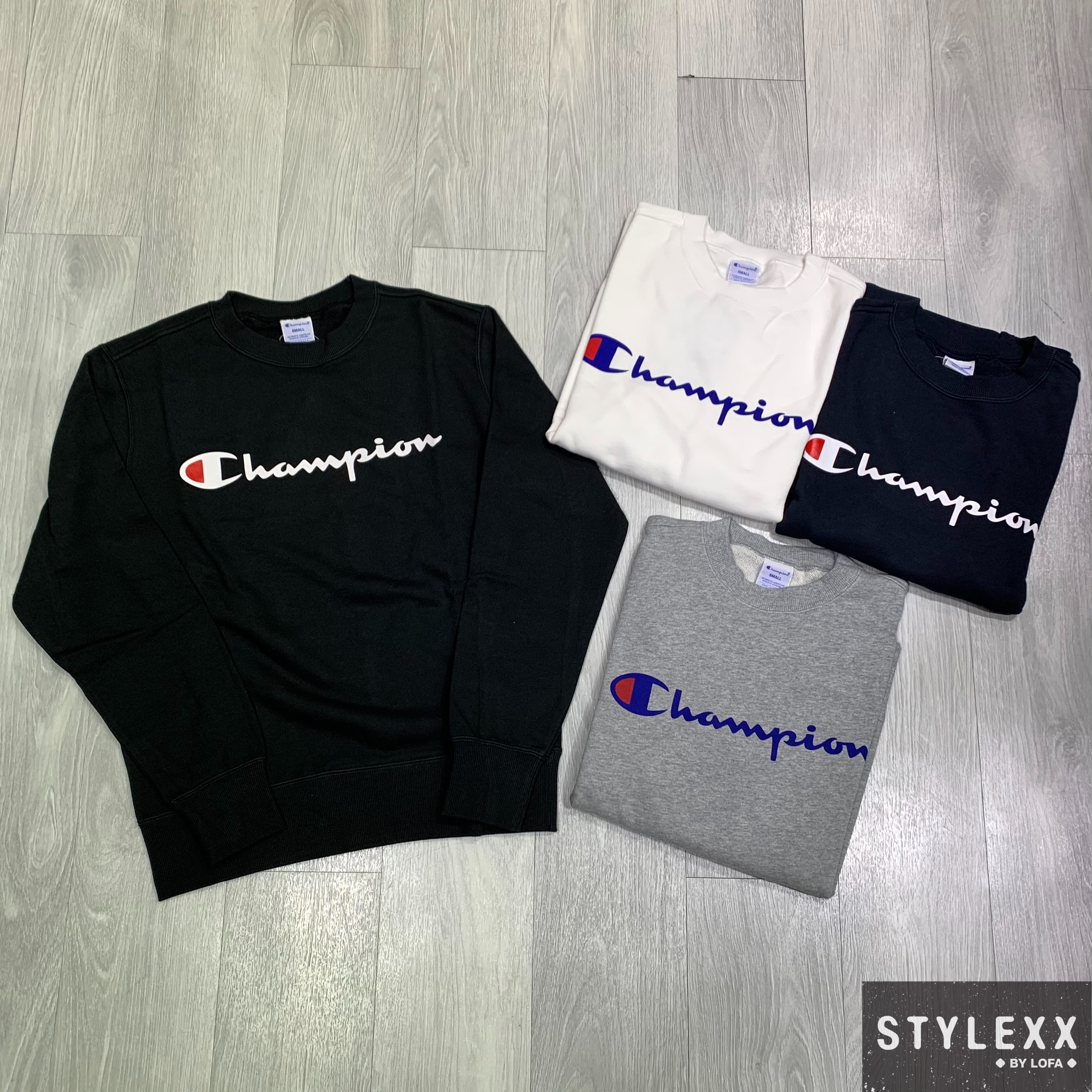 日版Champion AS Logo Sweater C3-H004/C3-Q002