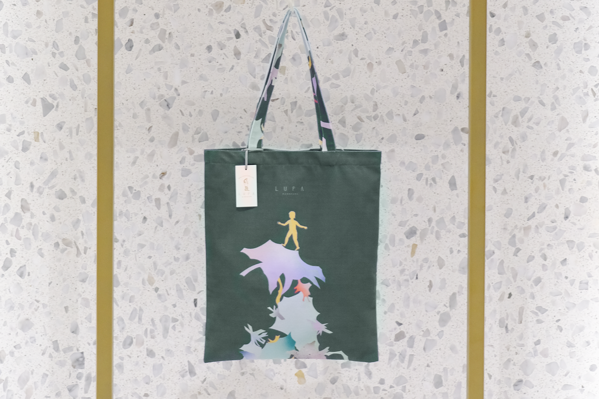 LUPA｜⼩寒-攀荊 印花托特包