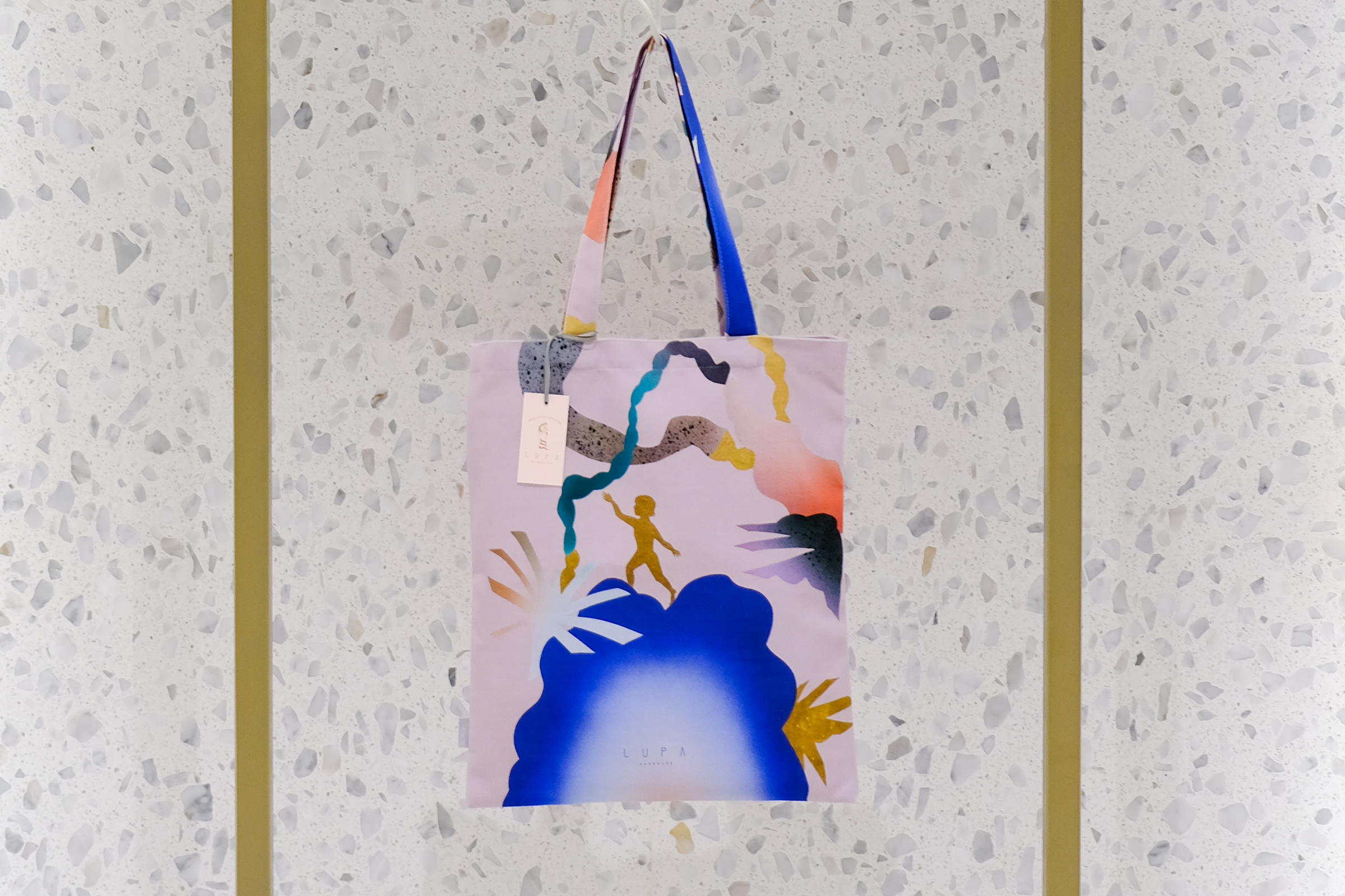 LUPA｜穀⾬-祈咒 印花托特包