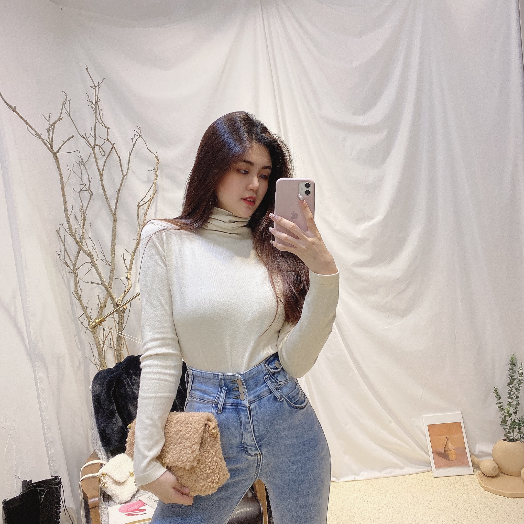 秋冬百搭針織打底衣 /五色