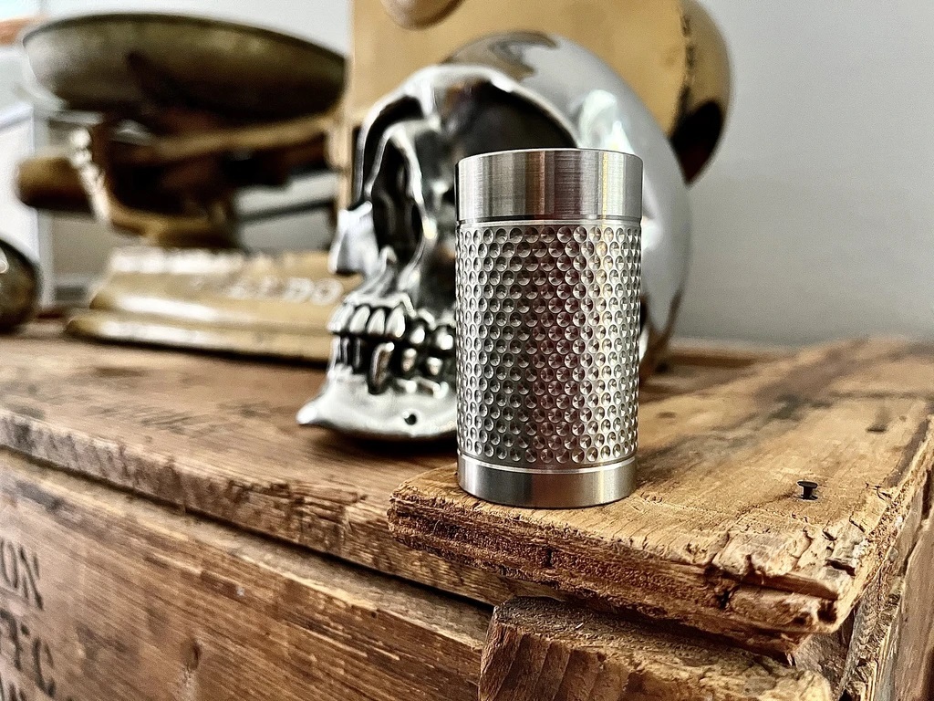 CountyComm Big Shot - Machined Titanium 2 Oz 鈦合金酒杯