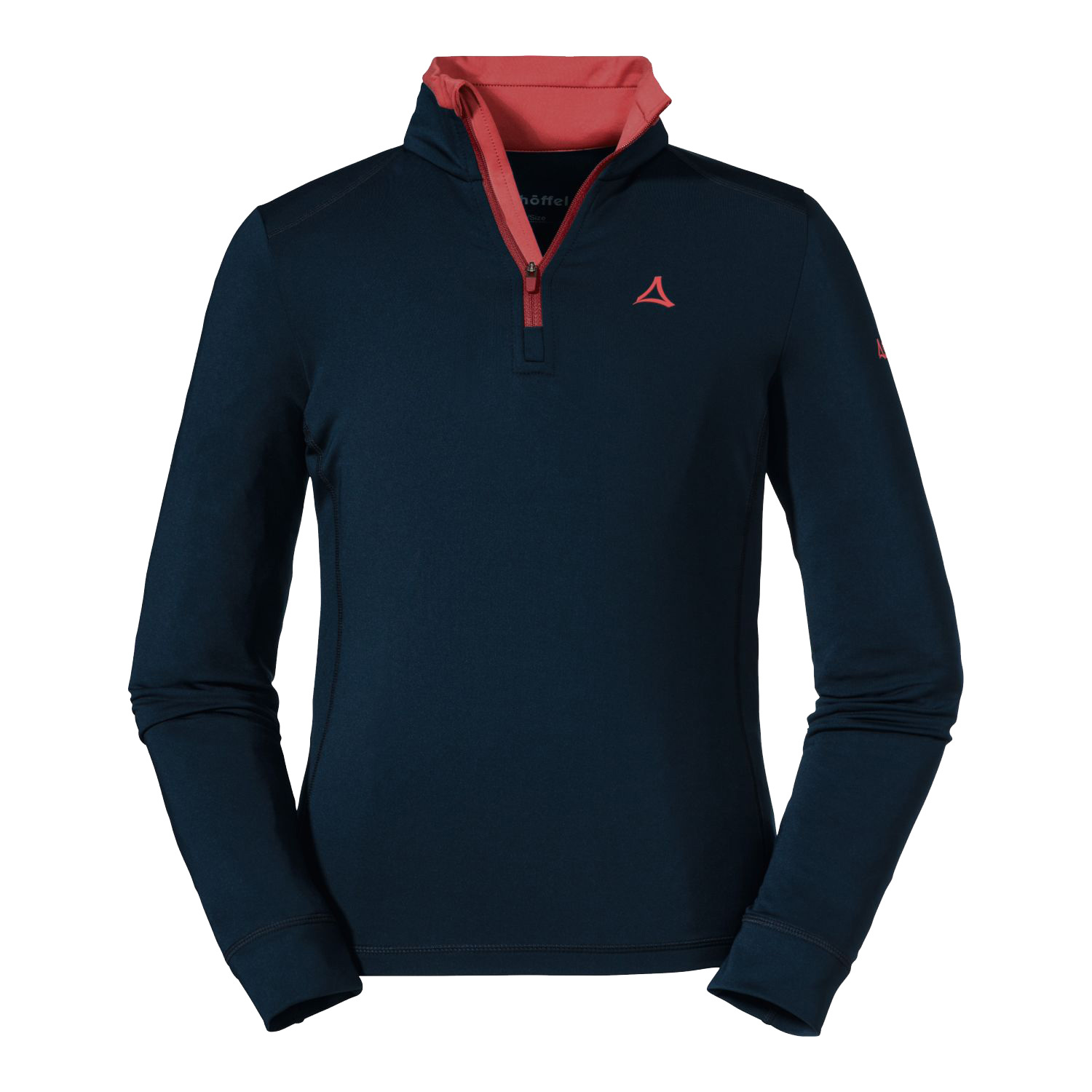 【Schoffel】童保暖透氣長袖立領衫 / 0SL10-40068-海軍藍