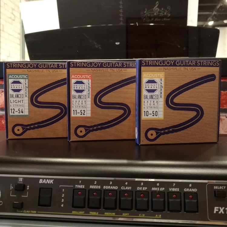 美國Stringjoy 木吉他弦 Brights Bronze 黃銅  BB1152 / BB1254