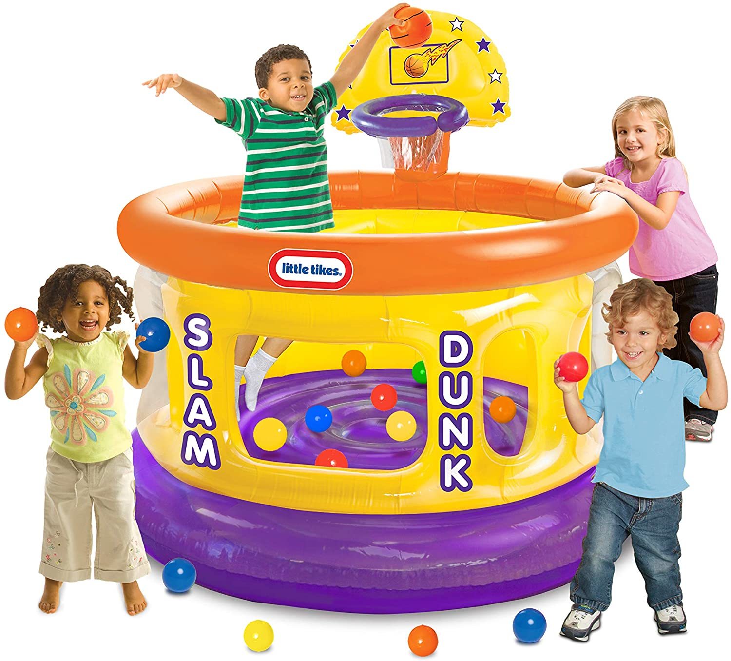 little tikes slam dunk basketball