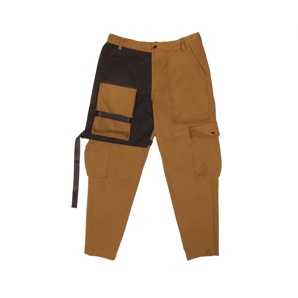 防潑水雙層錐形褲 - 橄欖綠