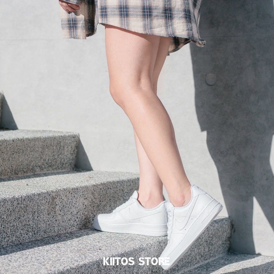 Nike Air Force 1 女鞋 WMNS 全白 DD8959-100