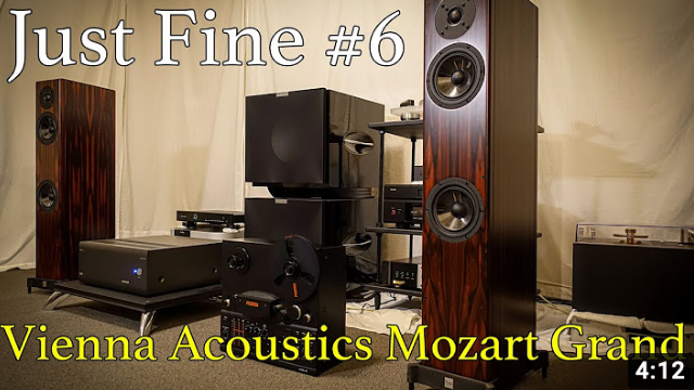 Equipo: Columnas Vienna Acoustics Mozart SE y mueble HIFI: 2.200