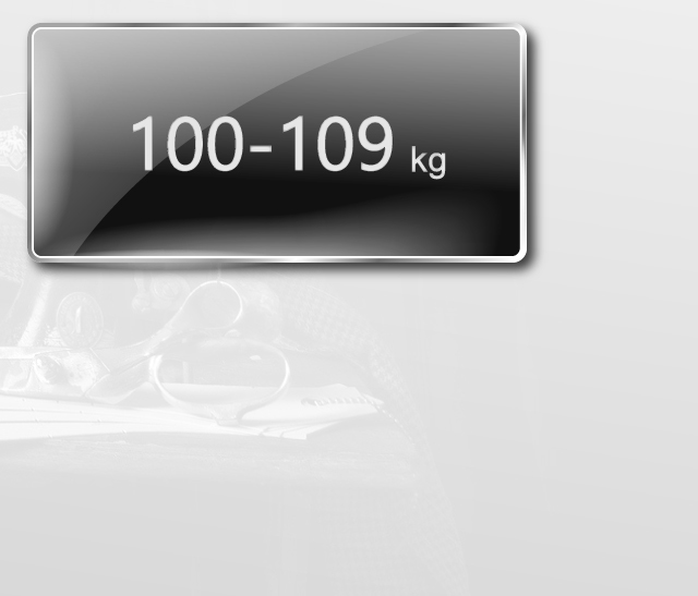 身高185至189公分，體重100至109公斤，尺寸建議表