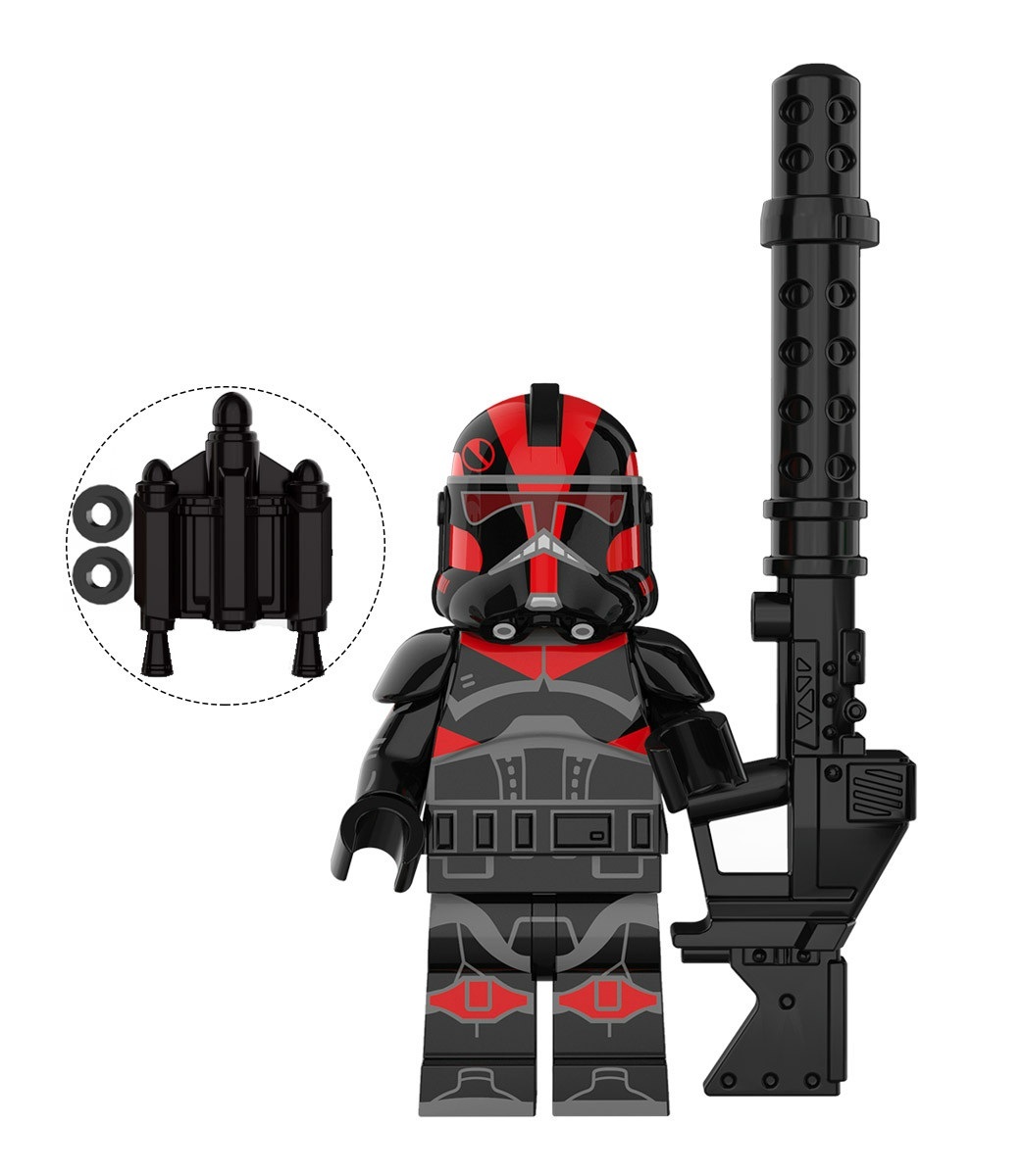 N7 Clone Trooper Star Wars Custom Minifigs Fit Lego XP331