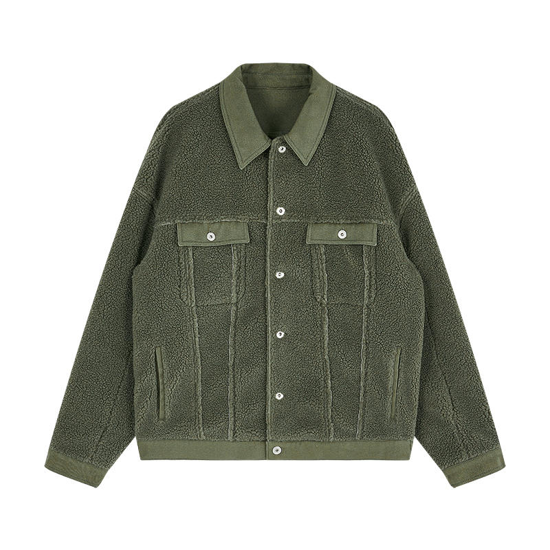 I DON‘T SMOKE 羊羔毛 長袖 外套 DONSMOKE Don’t Smoke