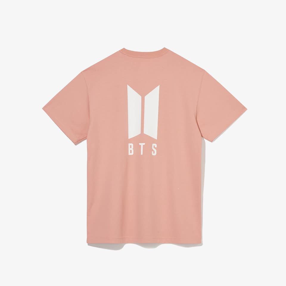 BTS x New Era 防彈少年 粉紅色 LOGO 短T NE12579909 [EW]