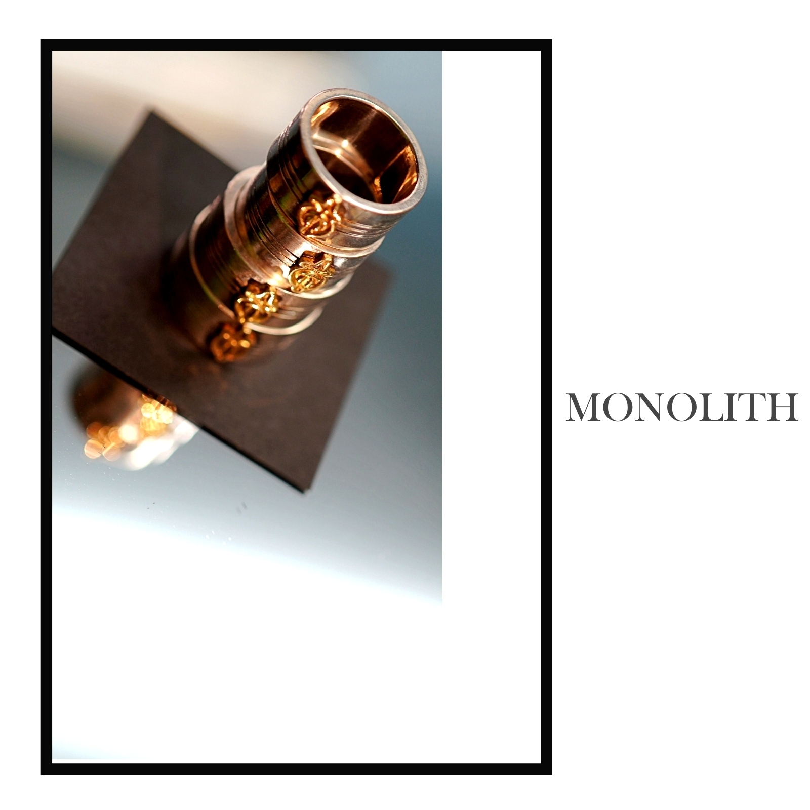 18K月牙點金【戒指】