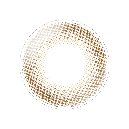 DECORATIVE EYES VEIL日本DECORATIVE每日即棄有色隱形眼鏡 10片(Baby Maple)