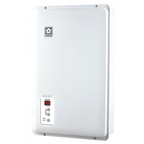 Sakura 櫻花 H100RF-TG-W 10公升/分鐘 煤氣恆溫熱水爐 (白色/背出)（連安裝）