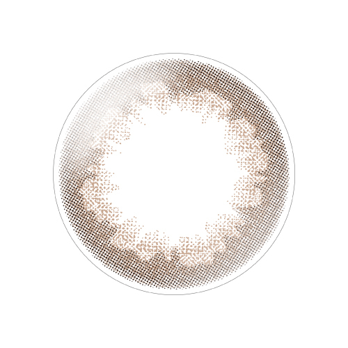 DECORATIVE EYES VEIL日本DECORATIVE每日即棄有色隱形眼鏡 10片(Coral Bloom)