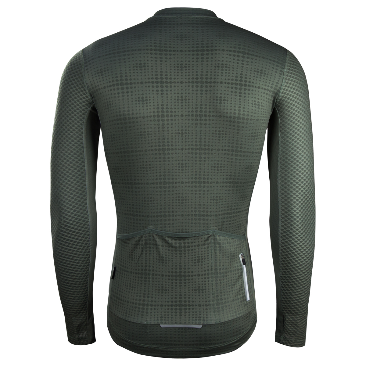 男款薄款長車衣 潔淨 軍綠