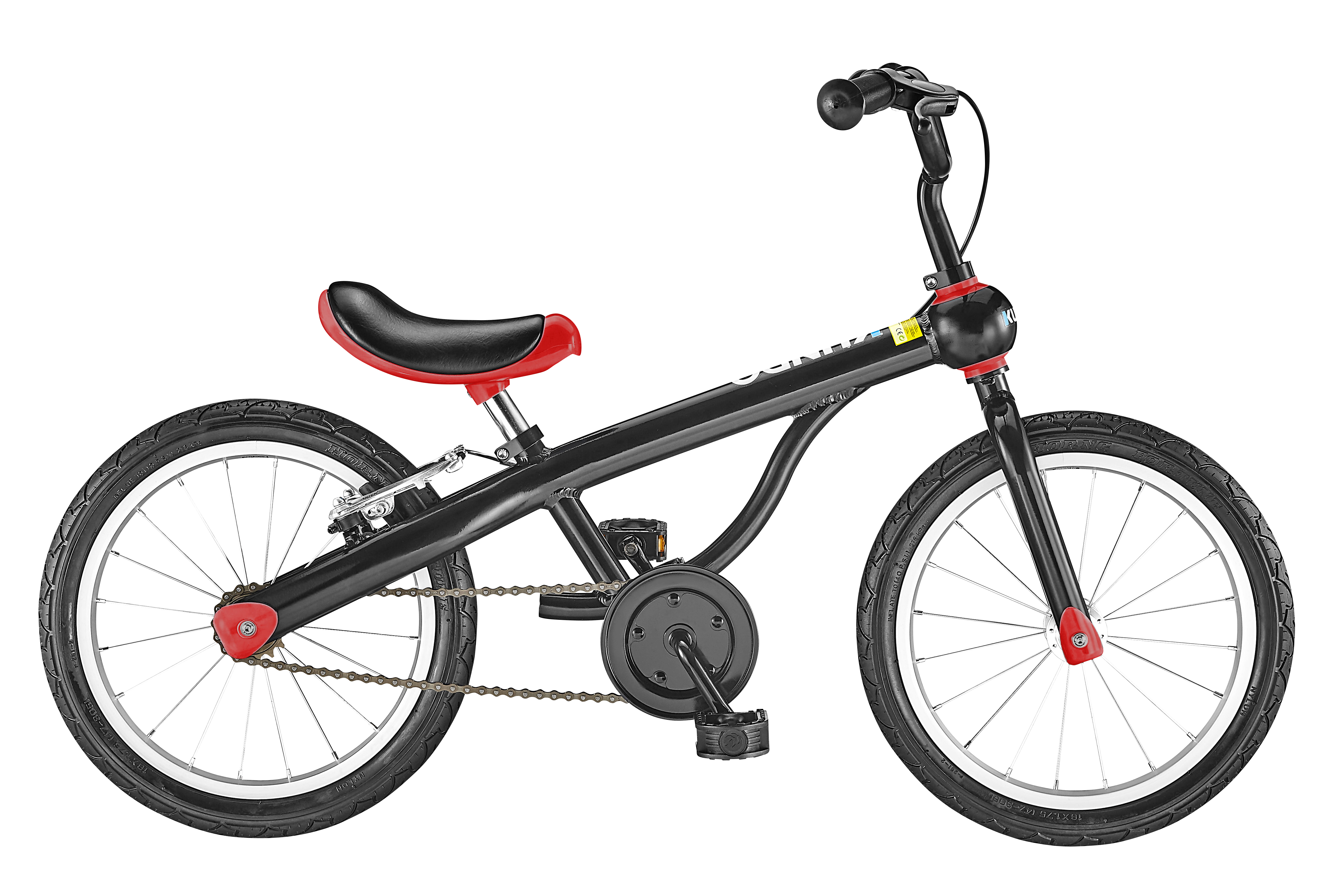 KUNDO SmartTrail 16吋 2 合 1 平衡/單車 紅色