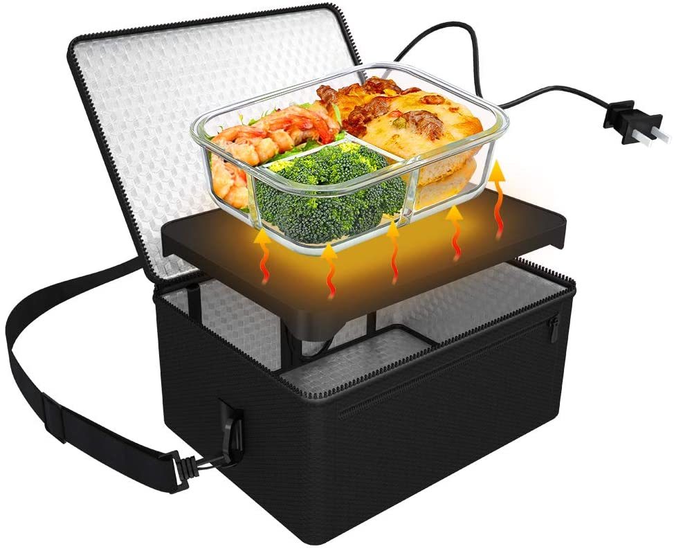 Portable Oven,110V Portable Food Warmer Personal Portab