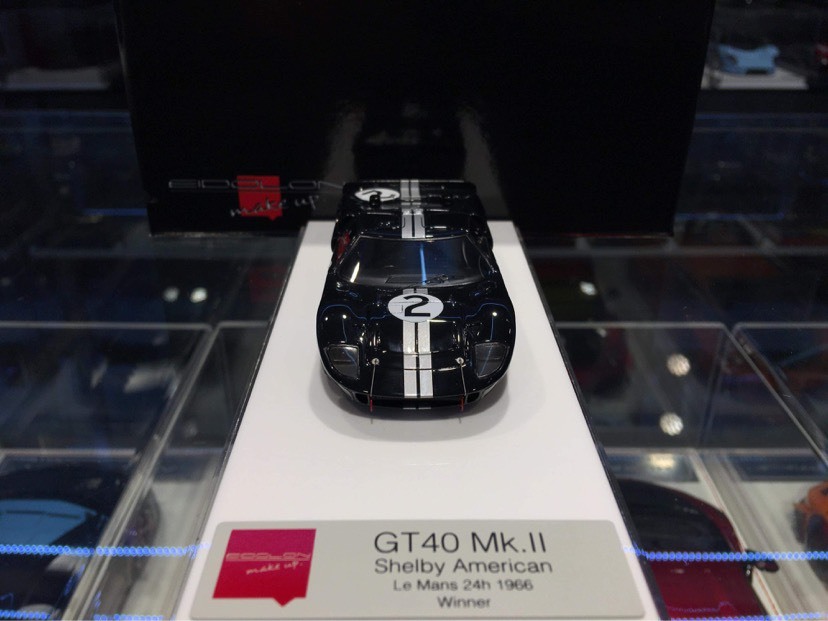 メイクアップ　1/43 GT Mk.II 1966 EM301B フォード メイクアップ / アイドロン 1/43 Ford フォード GT40 Mk.II ストリート