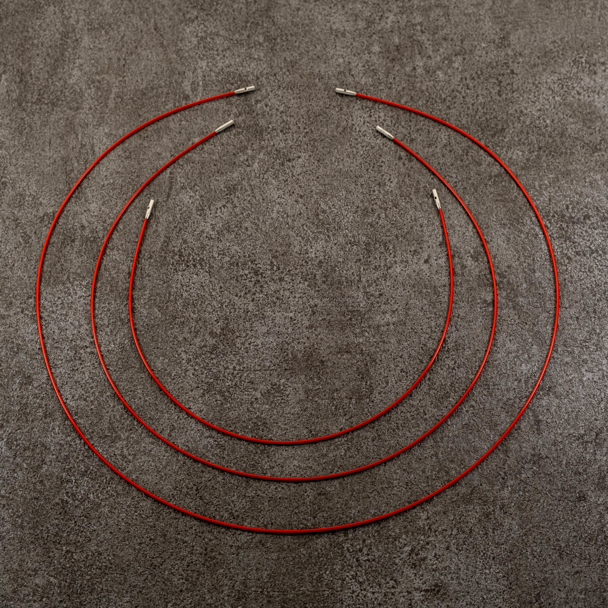 小針用-紅色不鏽鋼連接線 - ChiaoGoo