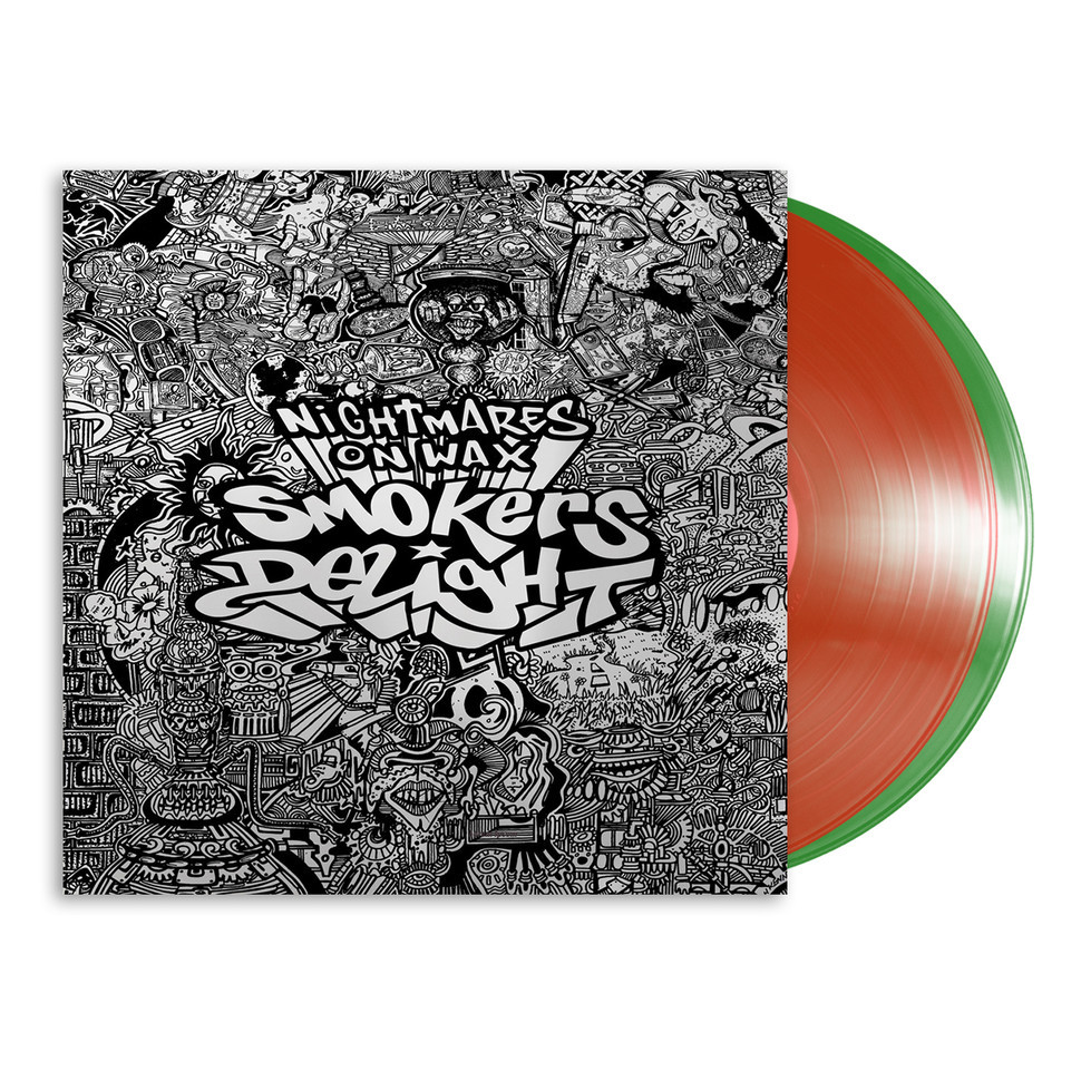 Nightmares On Wax《Smokers Delight(25th Anniversary Edition)》（限量彩膠2LP + MP3下載碼）