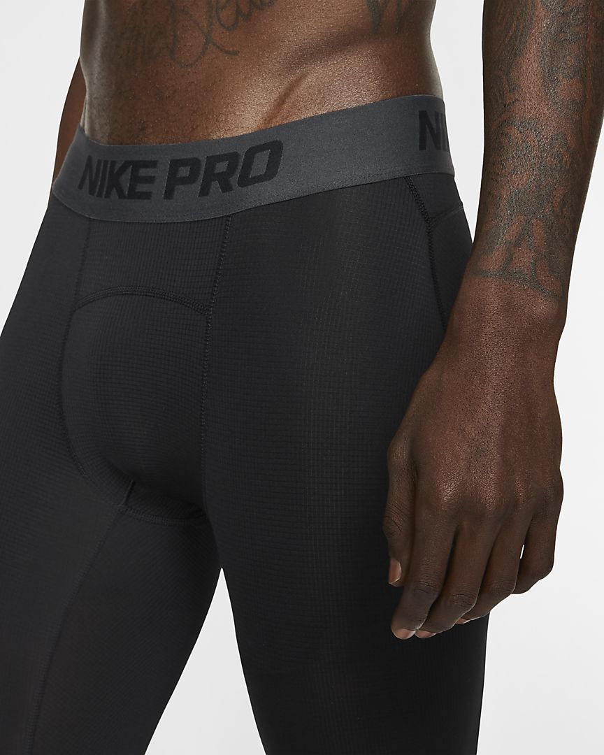 【AND.】NIKE PRO DRY 黑色 慢跑 籃球 訓練 緊身褲 束褲 側邊有口袋 男款 FB7953-010