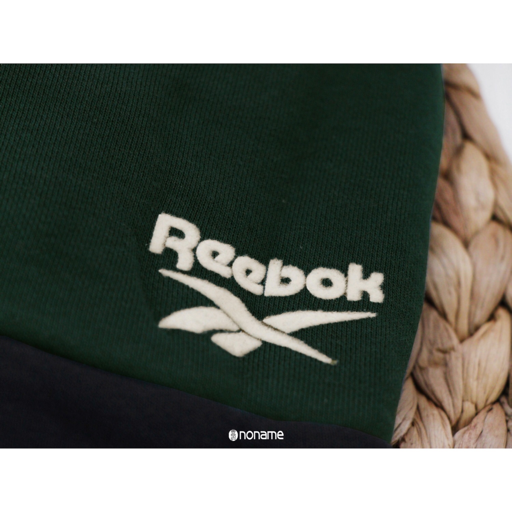 REEBOK Crew 拼接 基本款 經典 大學Tee