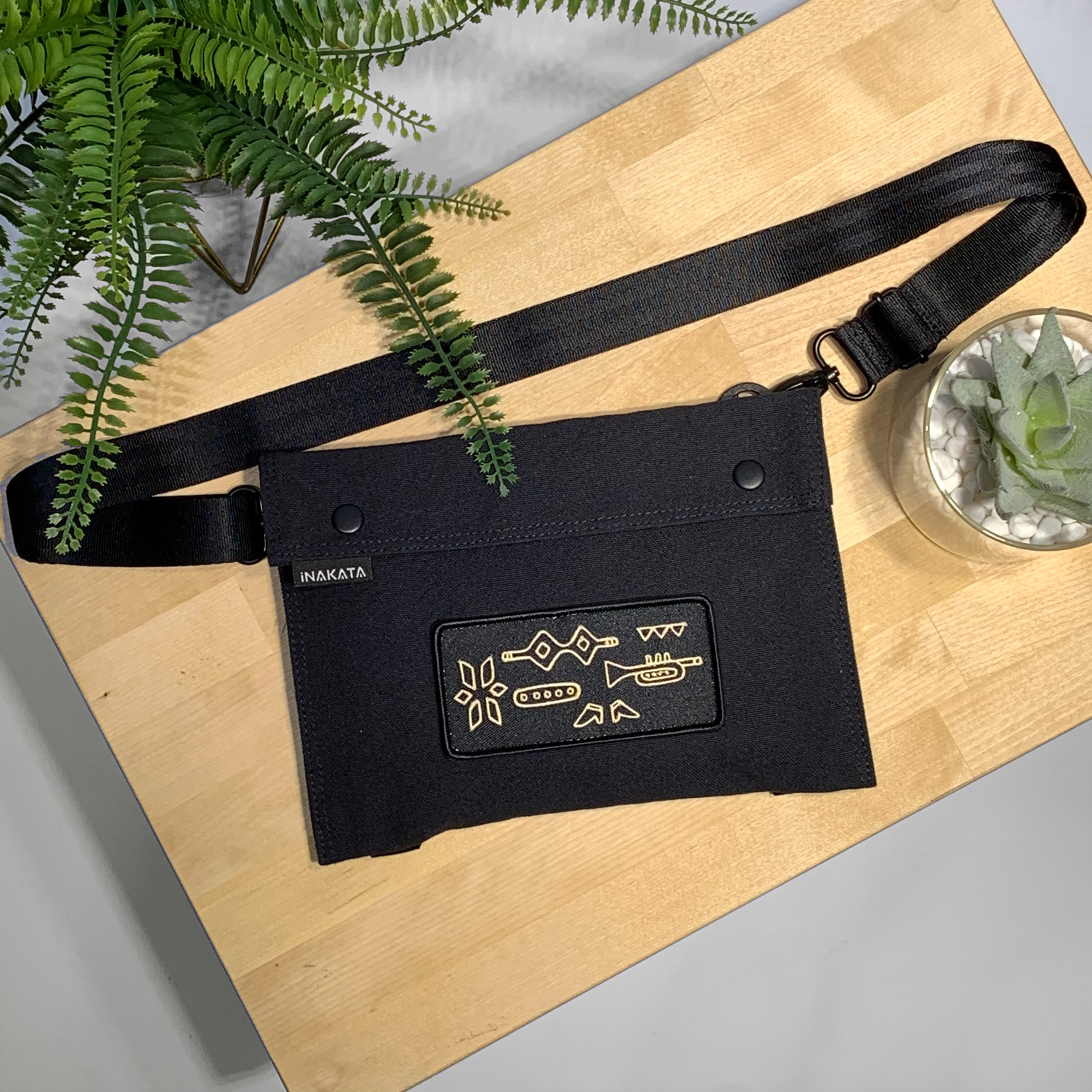 《部落生活》刺繡魔鬼氈布章-長形