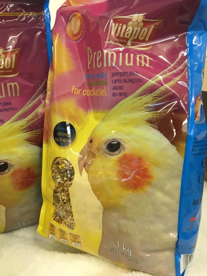 Premium Complete Food for Cockatiel 2.2lb