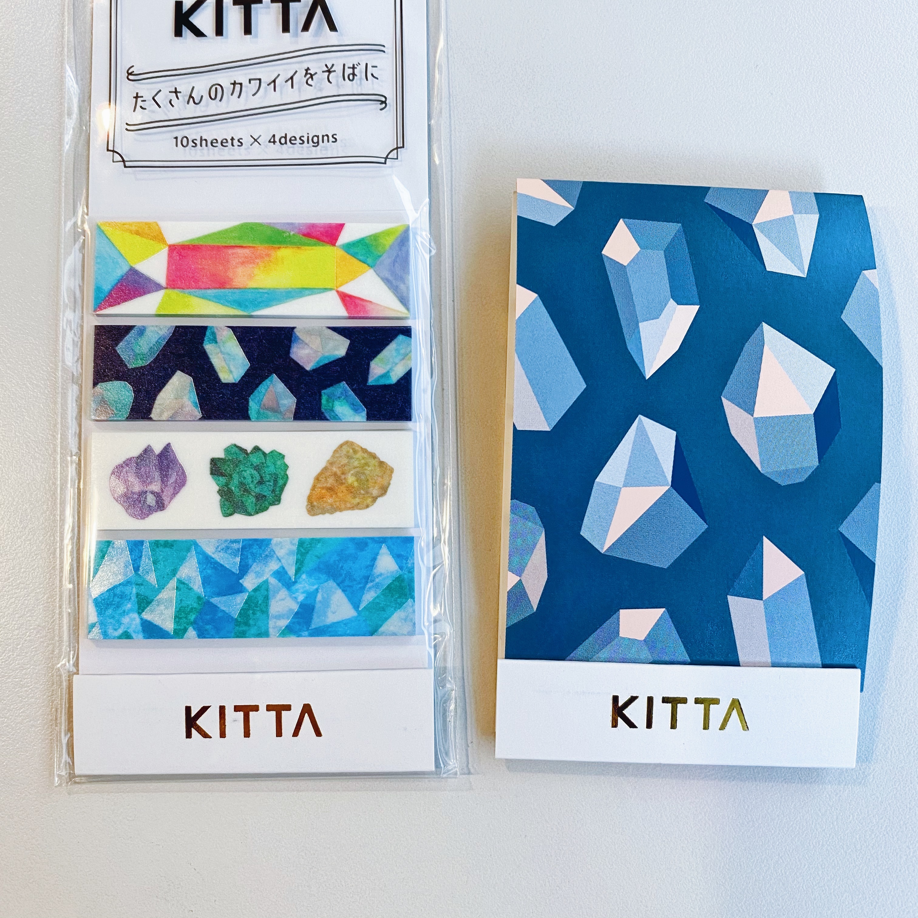 KITTA隨身攜帶和紙膠帶 箔押限定款 礦石 珍珠箔