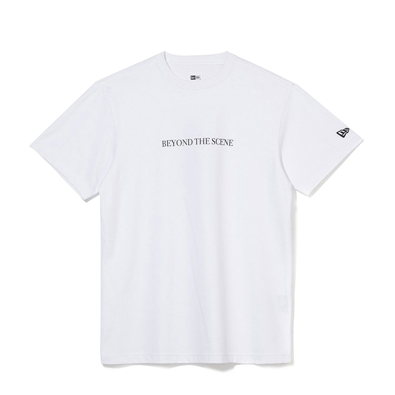 BTS x New Era 防彈少年 白色 LOGO 短T NE12579907 [EW]