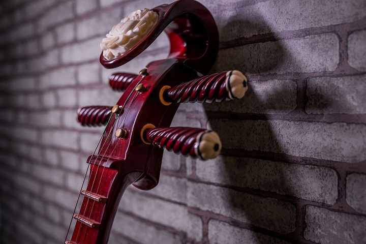 雪梅椴木中阮(麻花軸 附琴袋) 第 5 張圖片｜三峽配件 / 週邊