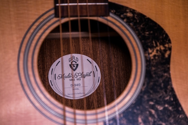Guild Guild D-340 D桶 面單板木吉他 民謠吉他 (附原廠厚袋、配件包) 第 4 張圖片｜三峽吉他 / Bass