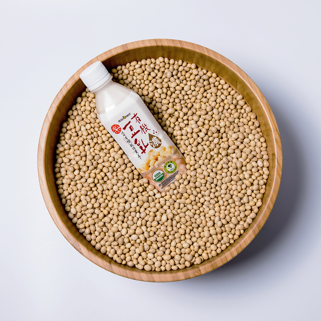 (有糖) 有機"濃"豆乳