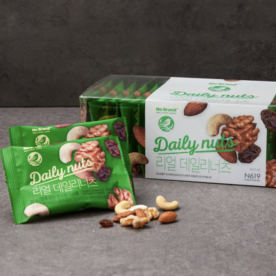 No Brand Daily Nuts 每日堅果 (20g x20包裝)