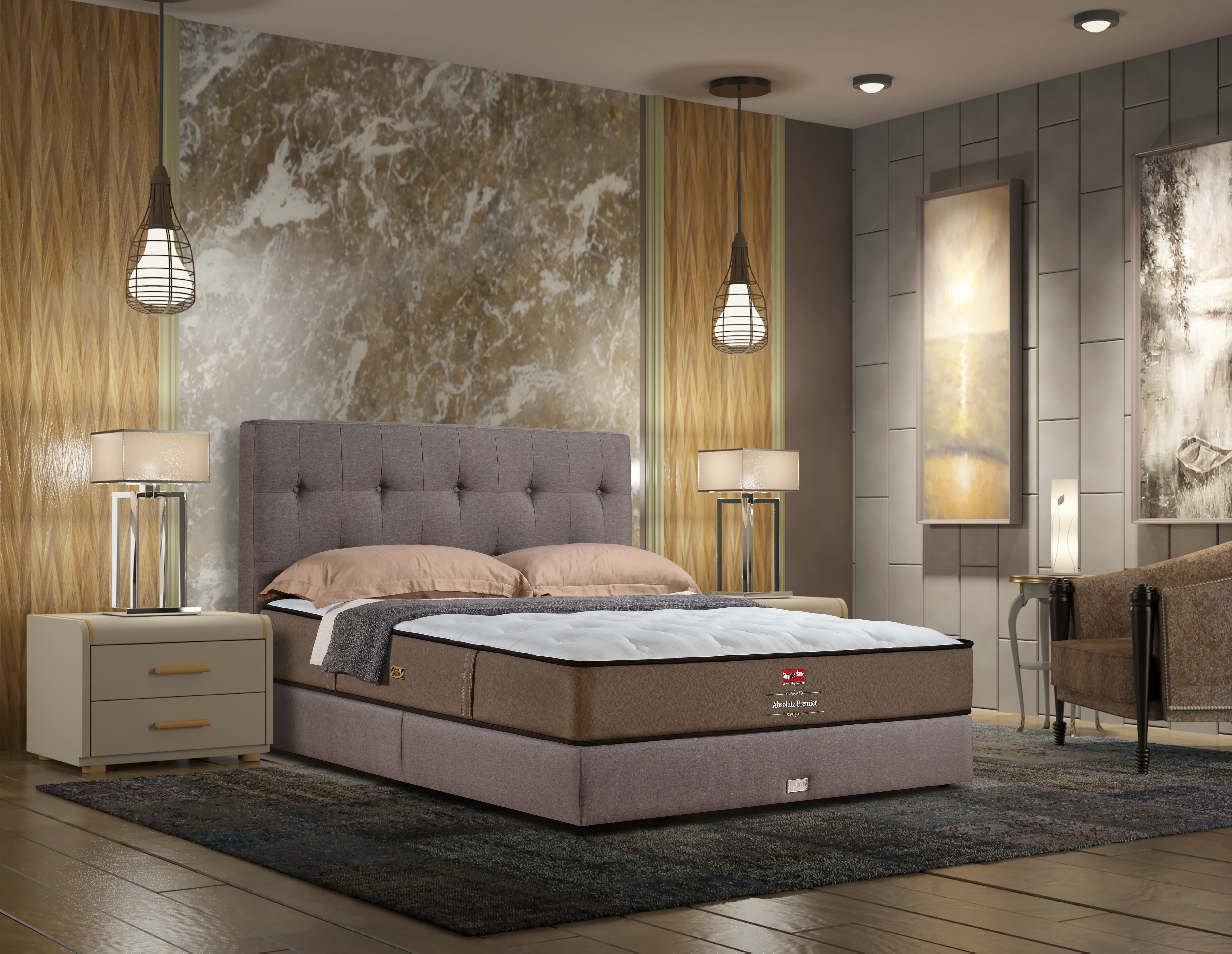 額外贈送$500現金劵 Slumberland  斯林百蘭|Absolute Premier 卓逸 (SL01)|香港原裝行貨