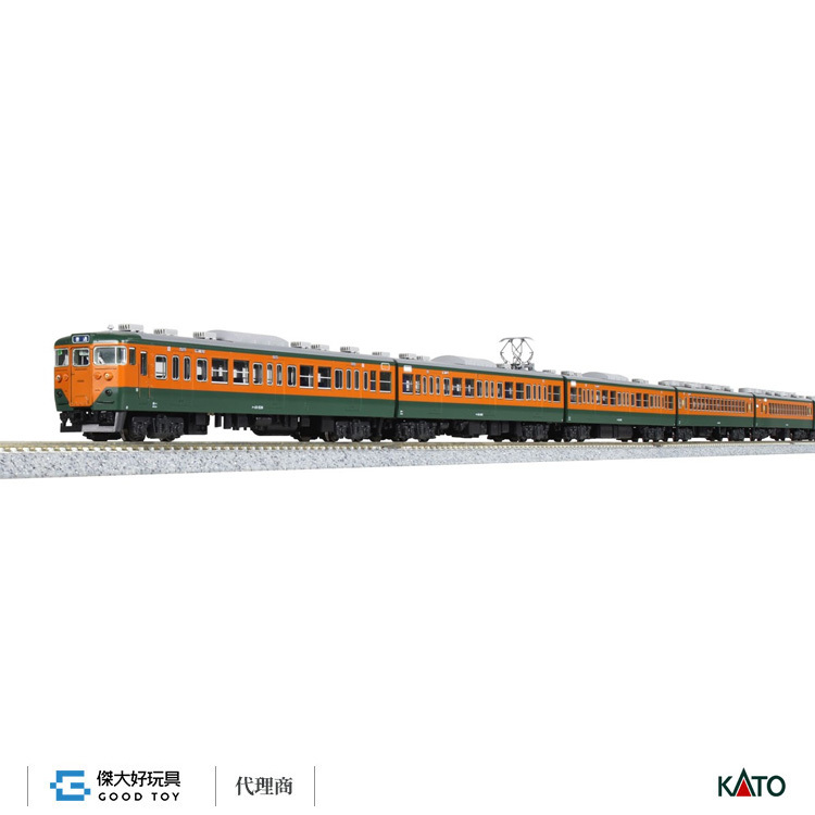 Kato 10 15 電車113系湘南色附屬編成 4輛