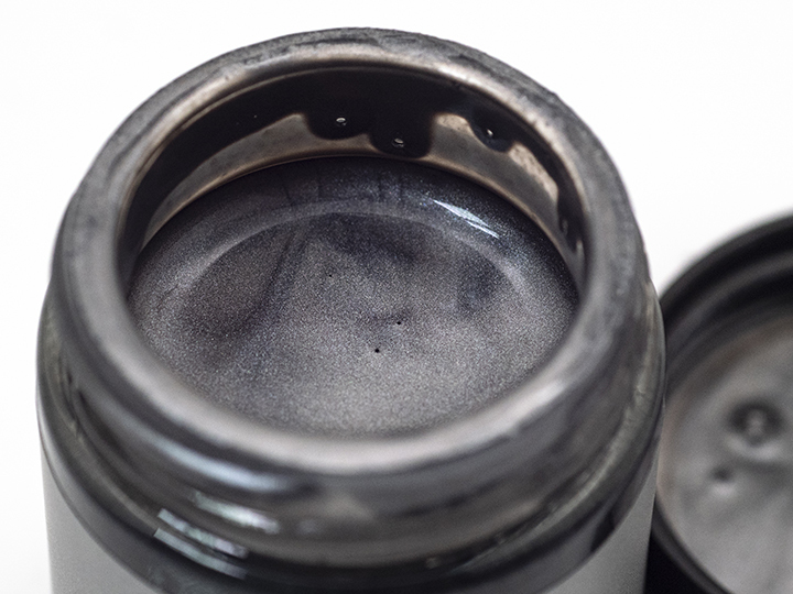 Kwz 沾水筆墨水-銀色