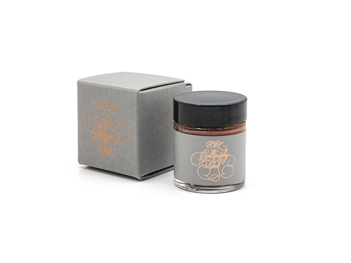 Kwz 沾水筆墨水-紅銅色 Copper Red