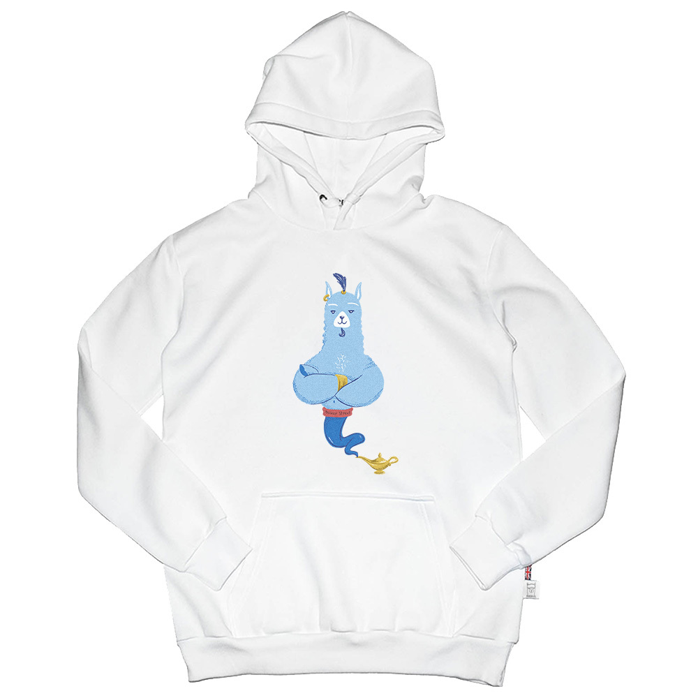 Genie alpaca 精靈駝 高磅數長袖帽T