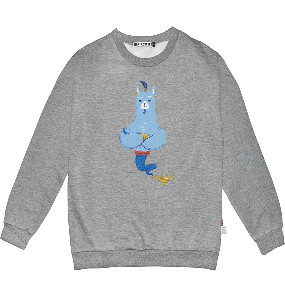 Genie alpaca 精靈駝 高磅數長袖圓T