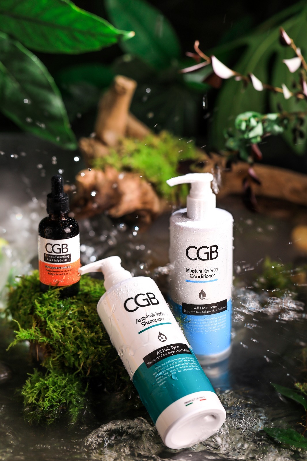 CGB Anti hair loss total solution (Original price &898)皇牌深層洗護防脫再生套裝