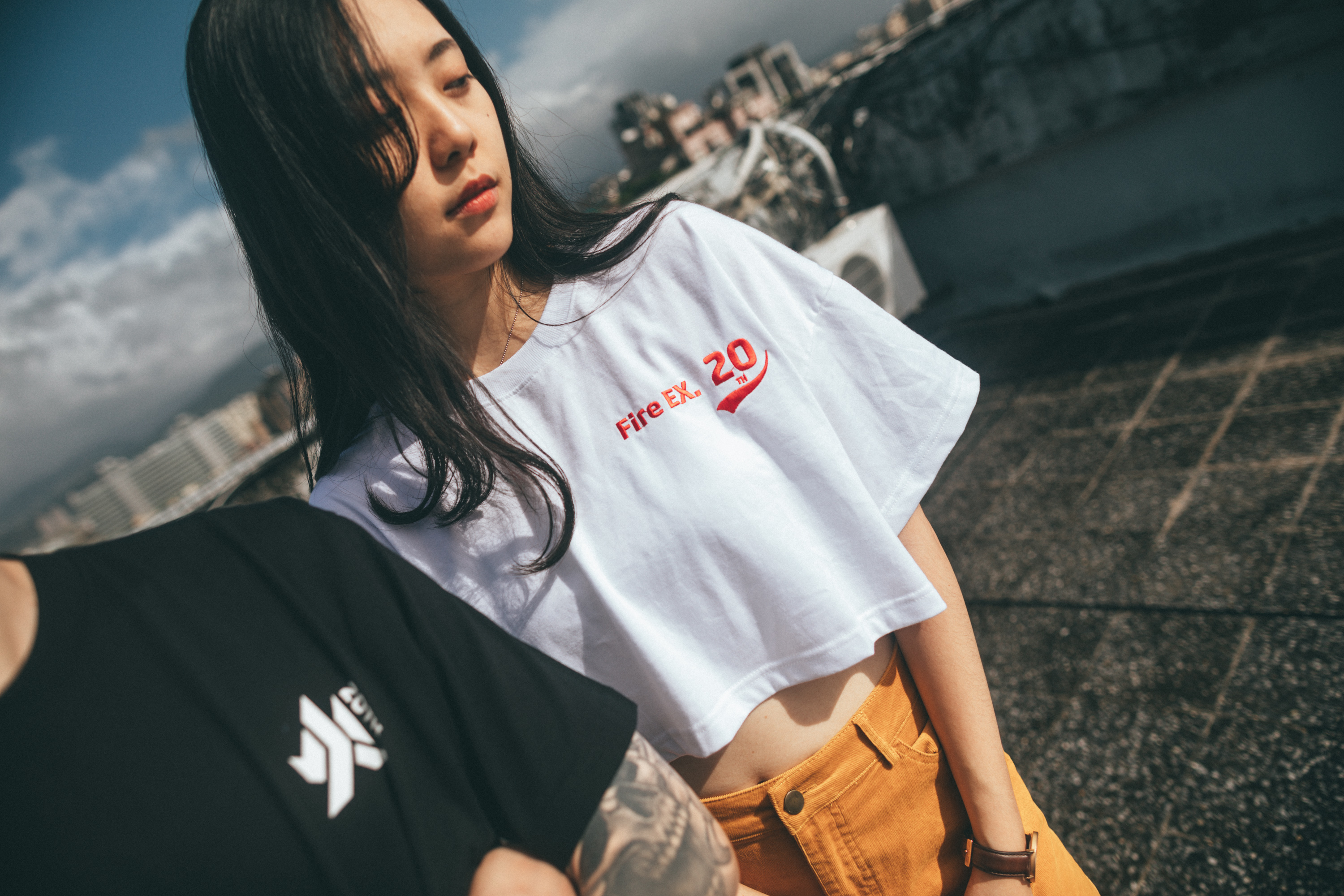 【滅火器 Fire EX.】愛水毋驚流鼻水短版Tee