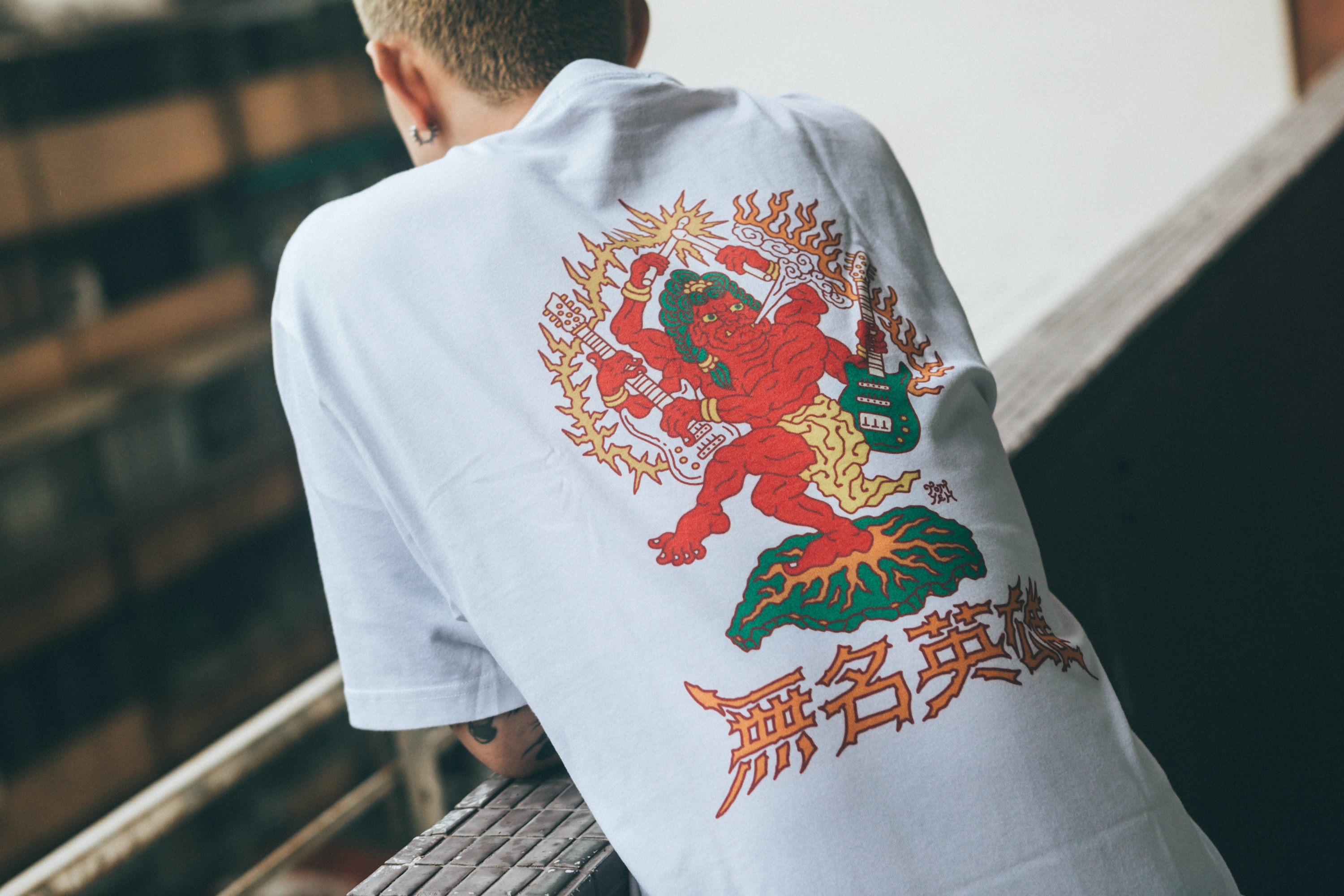 【滅火器 Fire EX.】無名英雄 x TomYeh 聯名Tee（白）