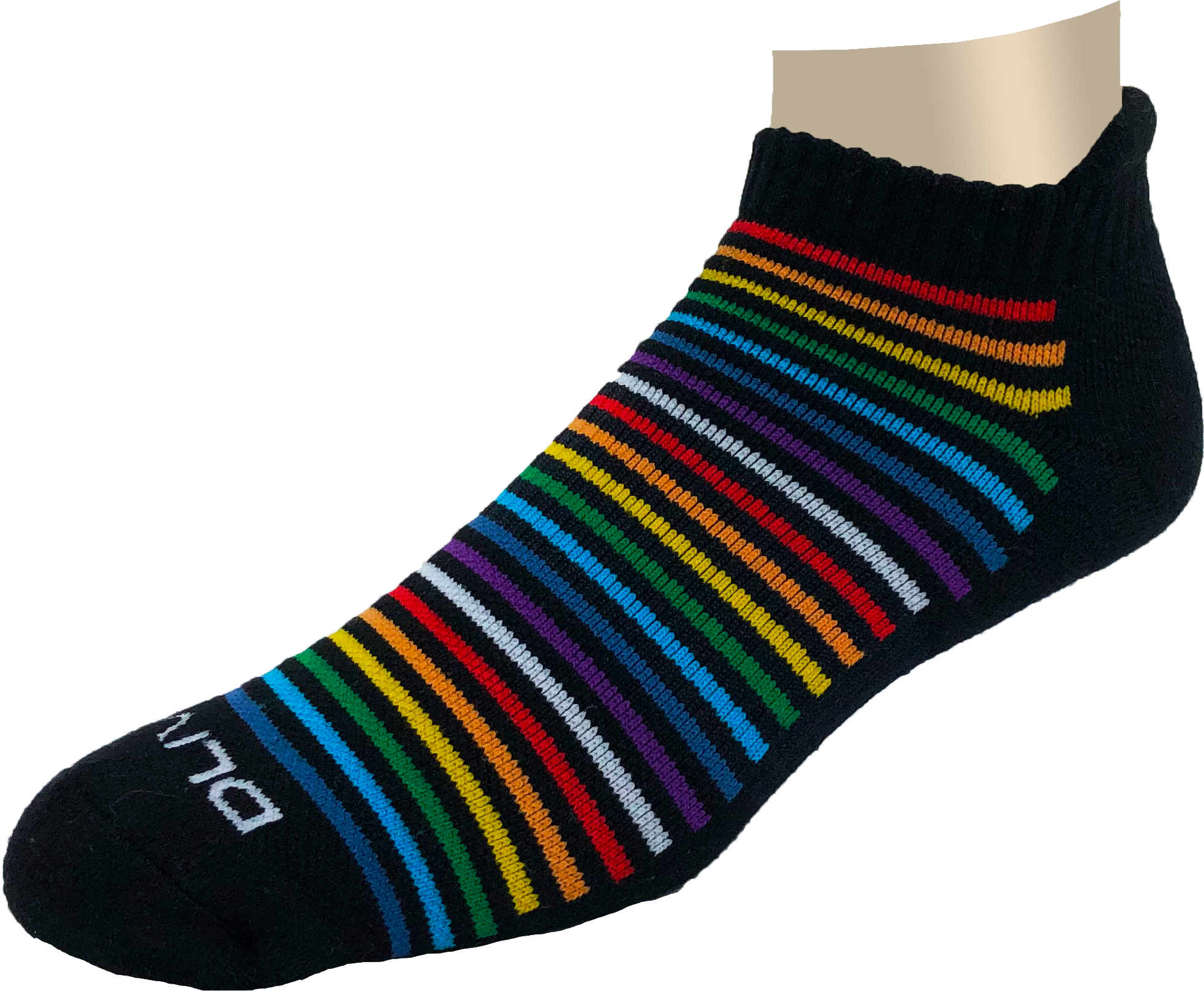 DLIVE 彩虹短襪 (共2色)