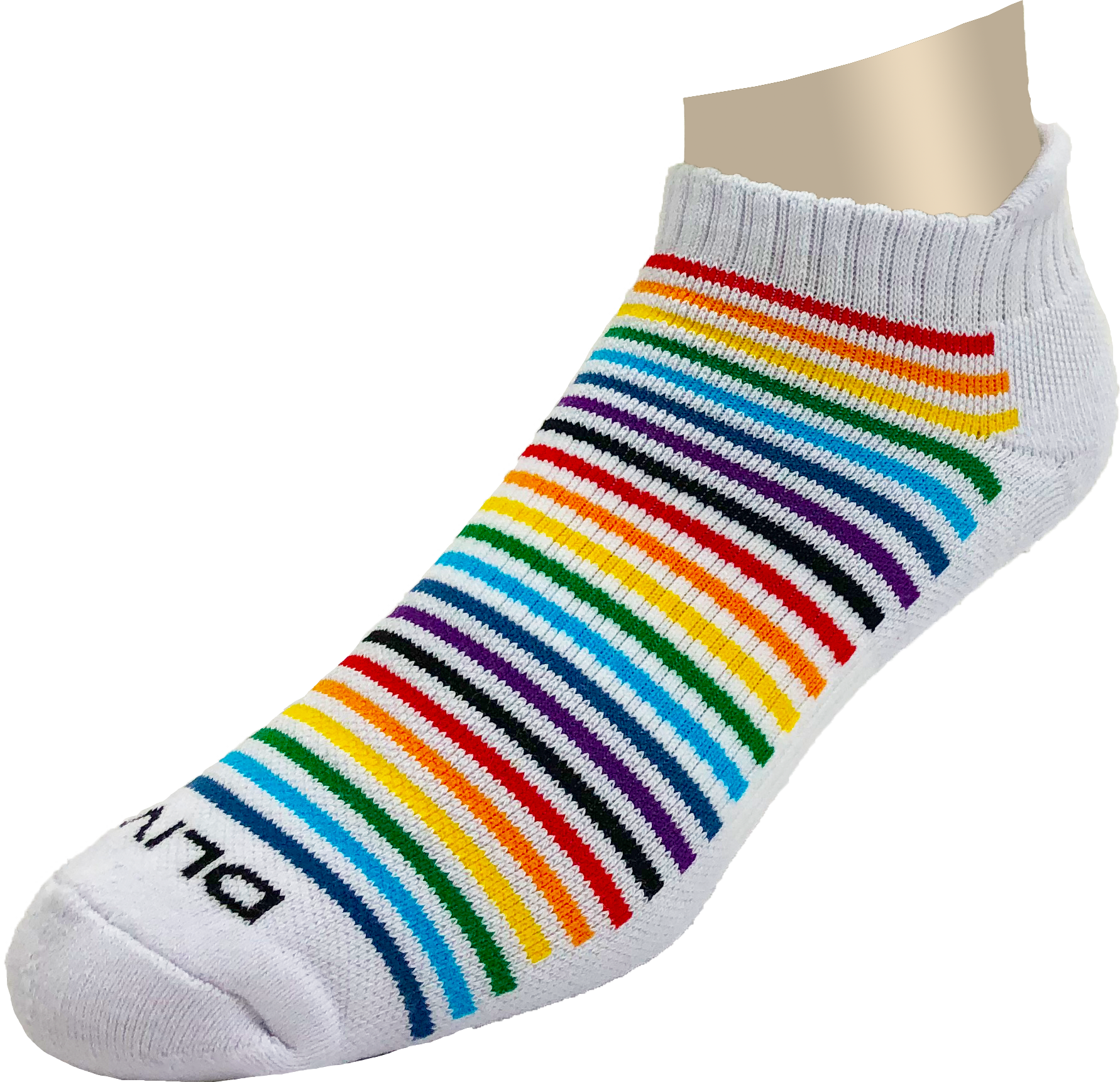 DLIVE 彩虹短襪 (共2色)