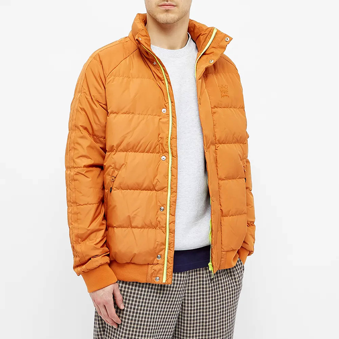 【adidas X JONAH HILL PUFF JACKET 羽絨外套 - 焦糖棕】