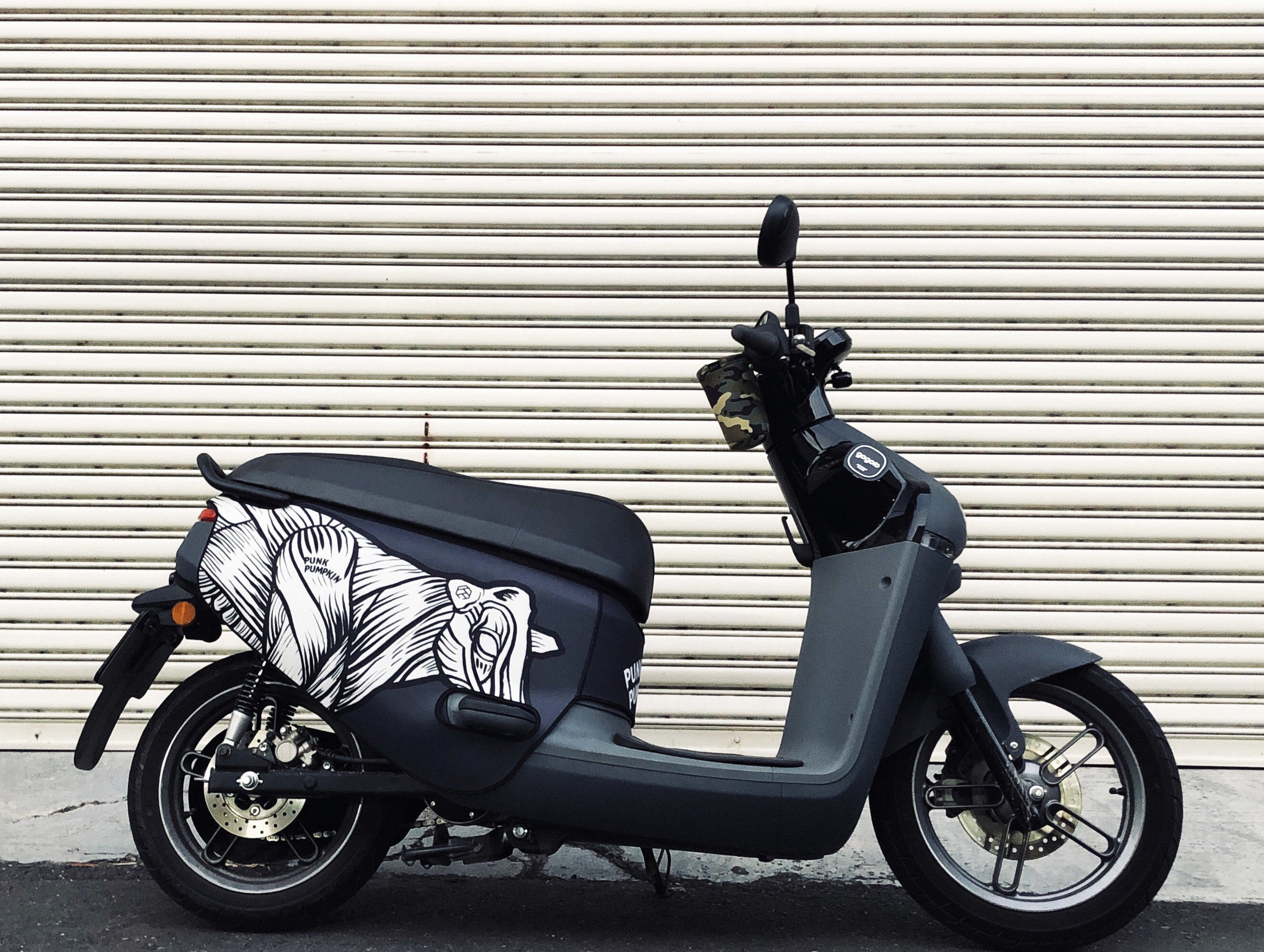 BLR gogoro ID122 牛化石 雙面車套 車身防刮套 潛水衣布 防刮套 保護套 車套 機車配備 電動車防刮 智慧雙輪