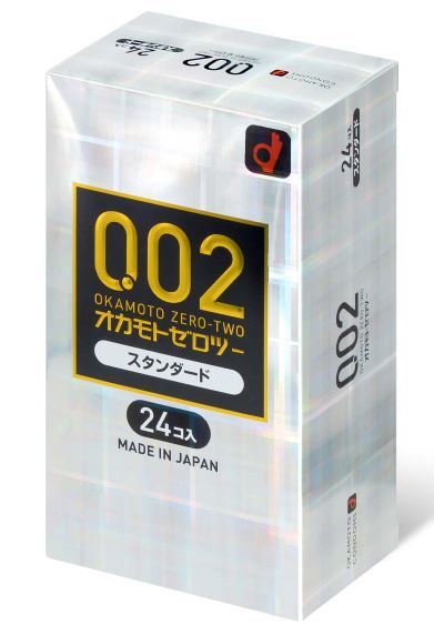 岡本 薄度均一 0.02 (日本版) 24 片裝 PU 安全套